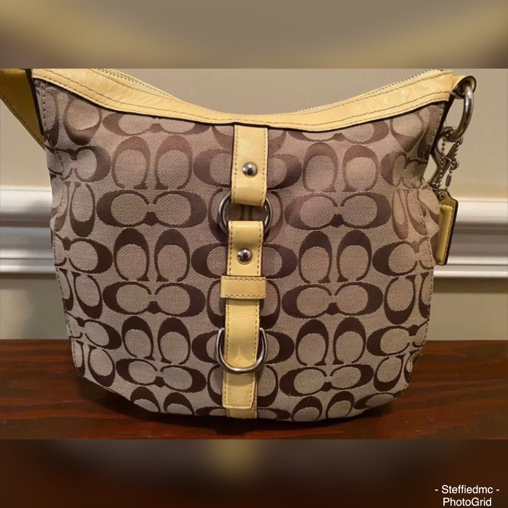 Authentic Coach Signature Handbag